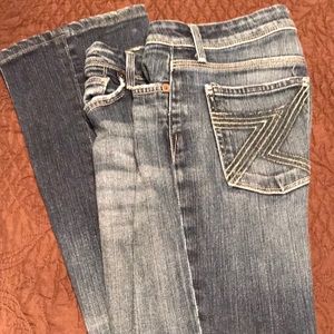 7 of all mankind women’s blue jeans.